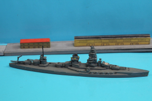 Battleship "Ise" flag on B-turret  (1 p.) J CAS